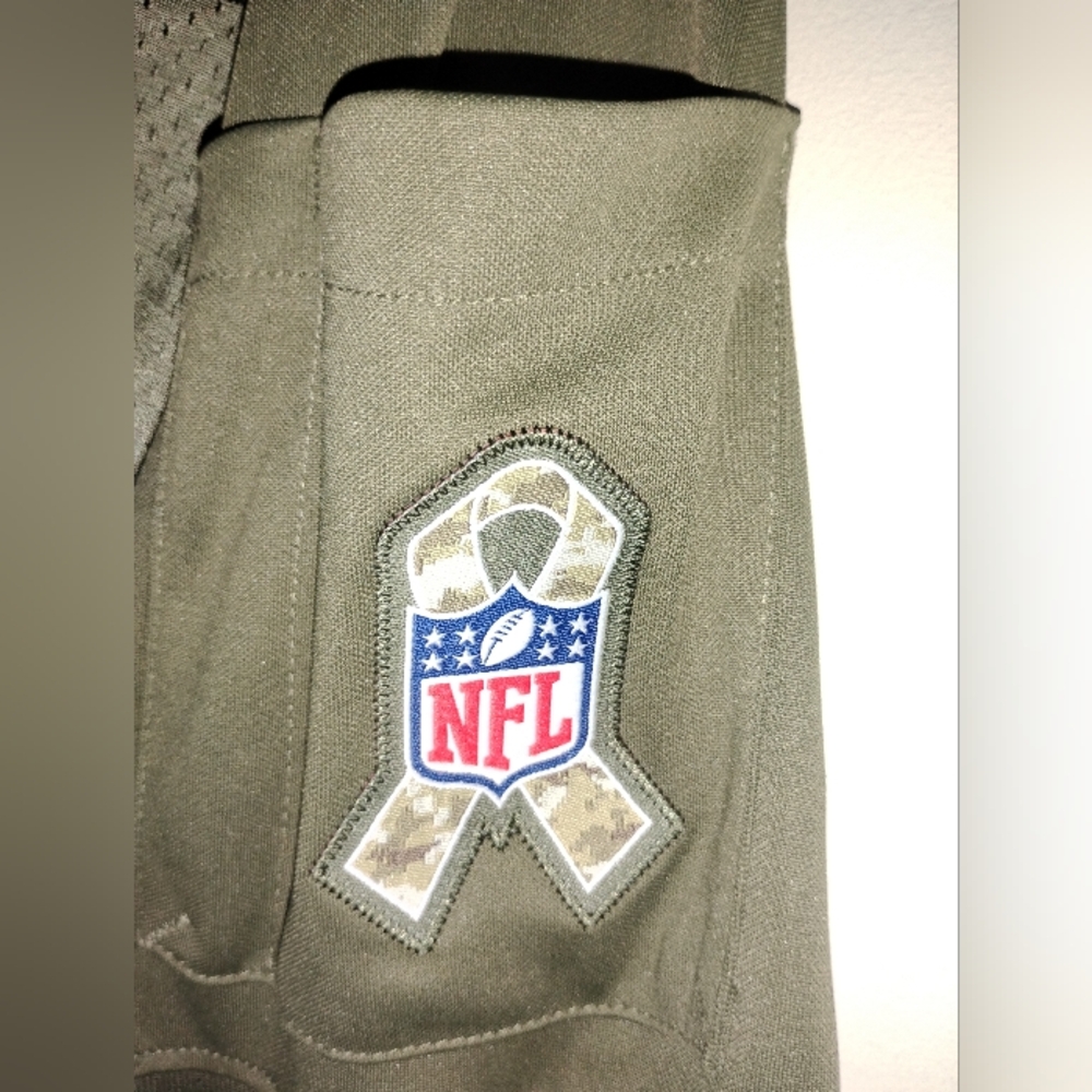 Nike Jersey Mens XXL Olive Green Salute To Service Dallas #55 - Picture 9 of 16